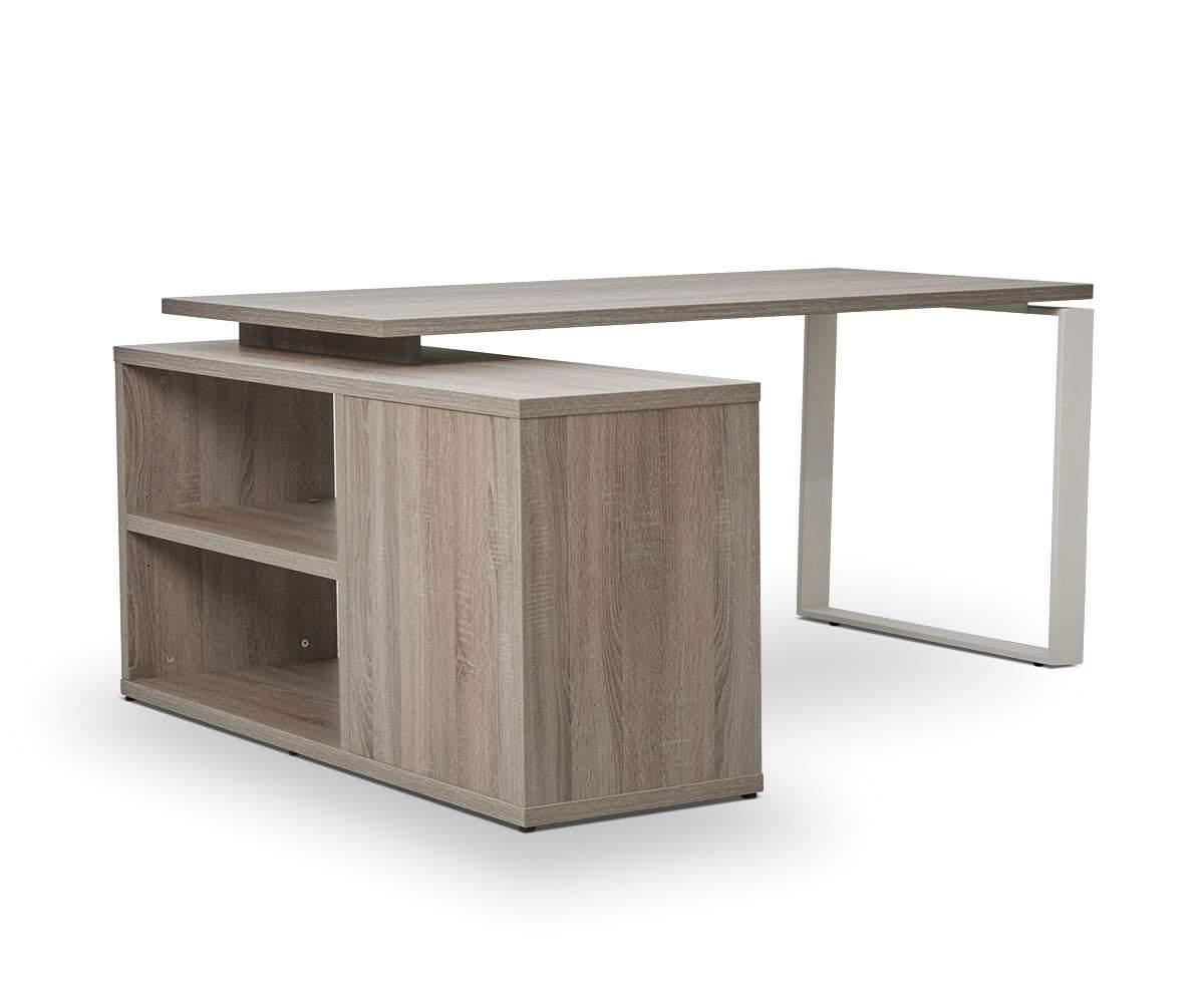 Gammel Desk with Reversible Storage Return