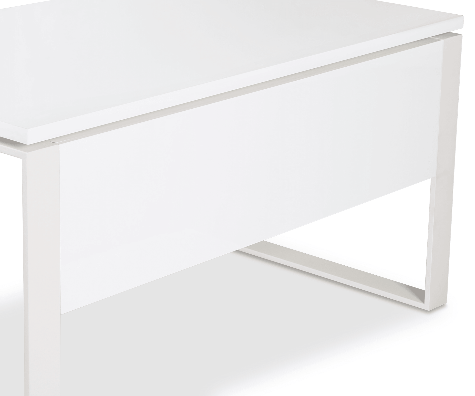 Gammel 55" Desk - White