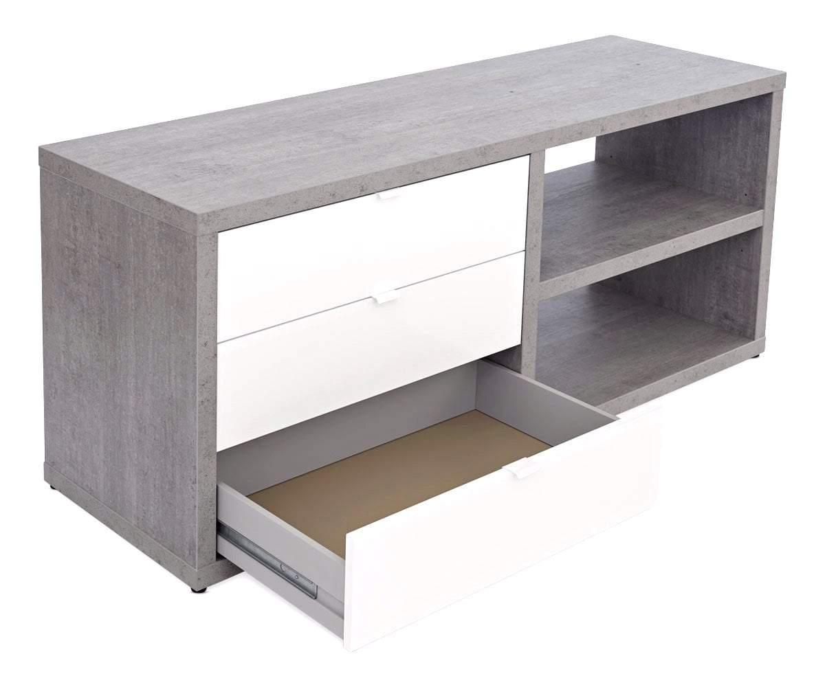 Sten 60" Desk With Storage Return